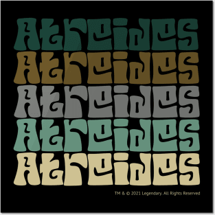 Atreides Typography - Dune Posters and Art